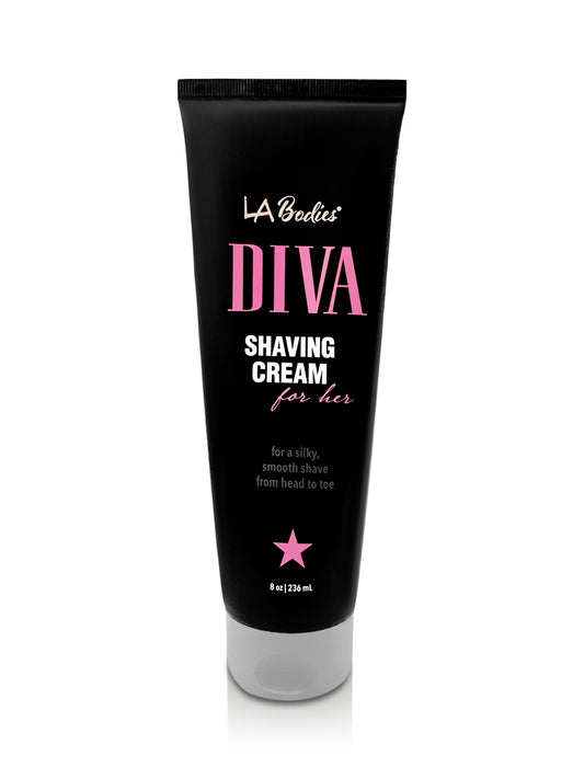 Experience a Luxurious Shave with LA Bodies DIVA Shaving Cream